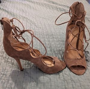 Vince Camuto suede heels